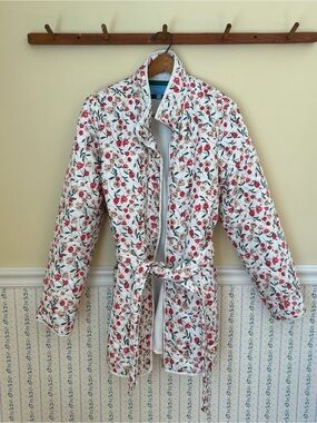 Draper James Floral Puffer Jacket